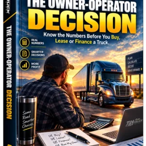 THE OWNER-OPERATOR DECISION